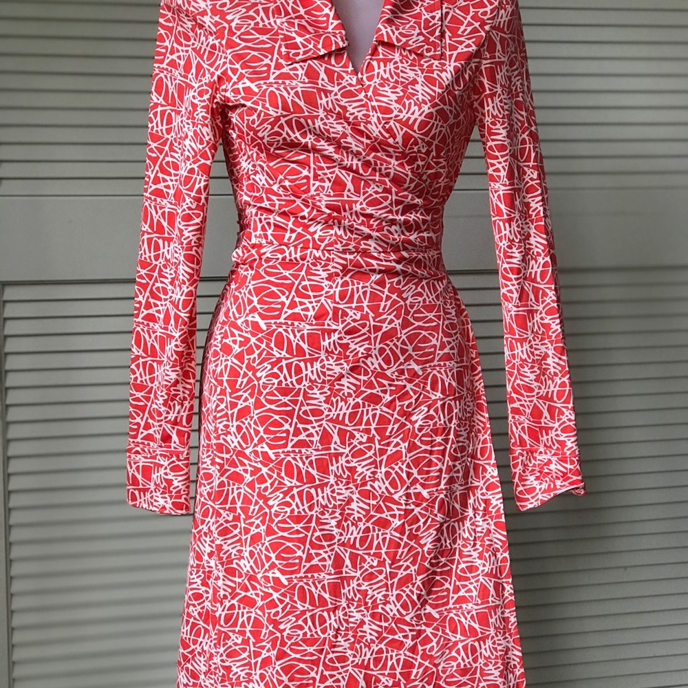 Vintage EC Diane Von Furstenberg wrap dress
